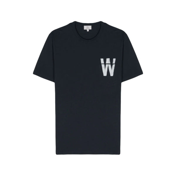 WOOLRICH T-Shirt T-shirt Uomo con taschino e stampa Melton blue - Francavilla Moda